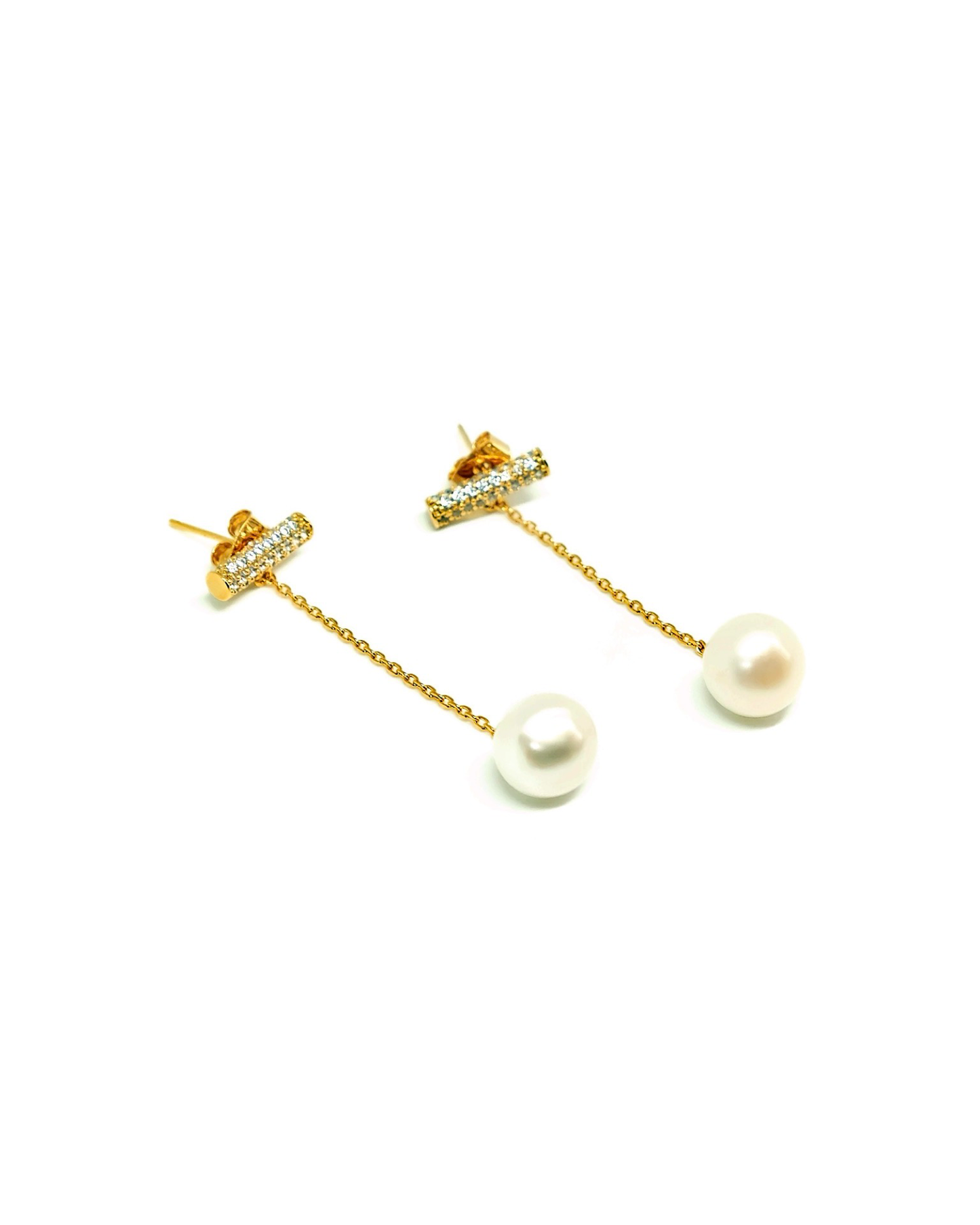 Madelaine Pearl Drop Earrings