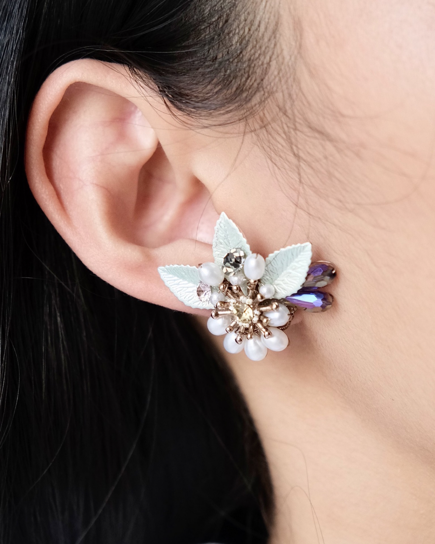 Apricia Mint Earrings