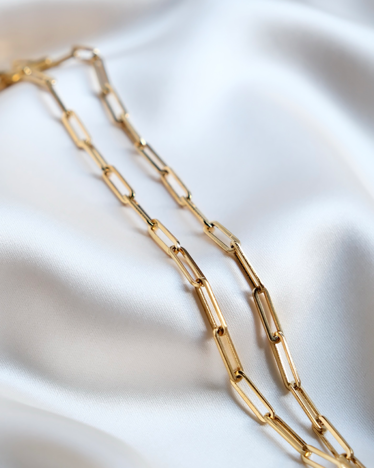 Resin Miraculous Paperclip Chain Necklace