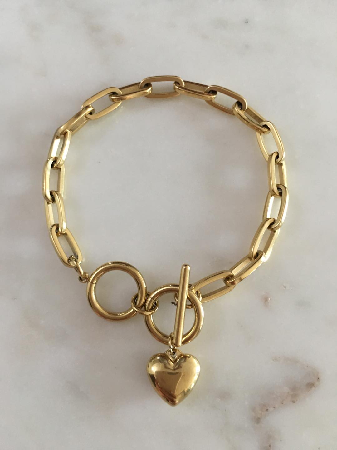 Ariana toggle heart