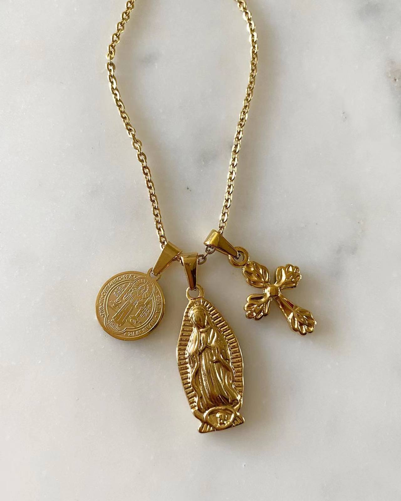 St. Benedict • Guadalupe • Cross