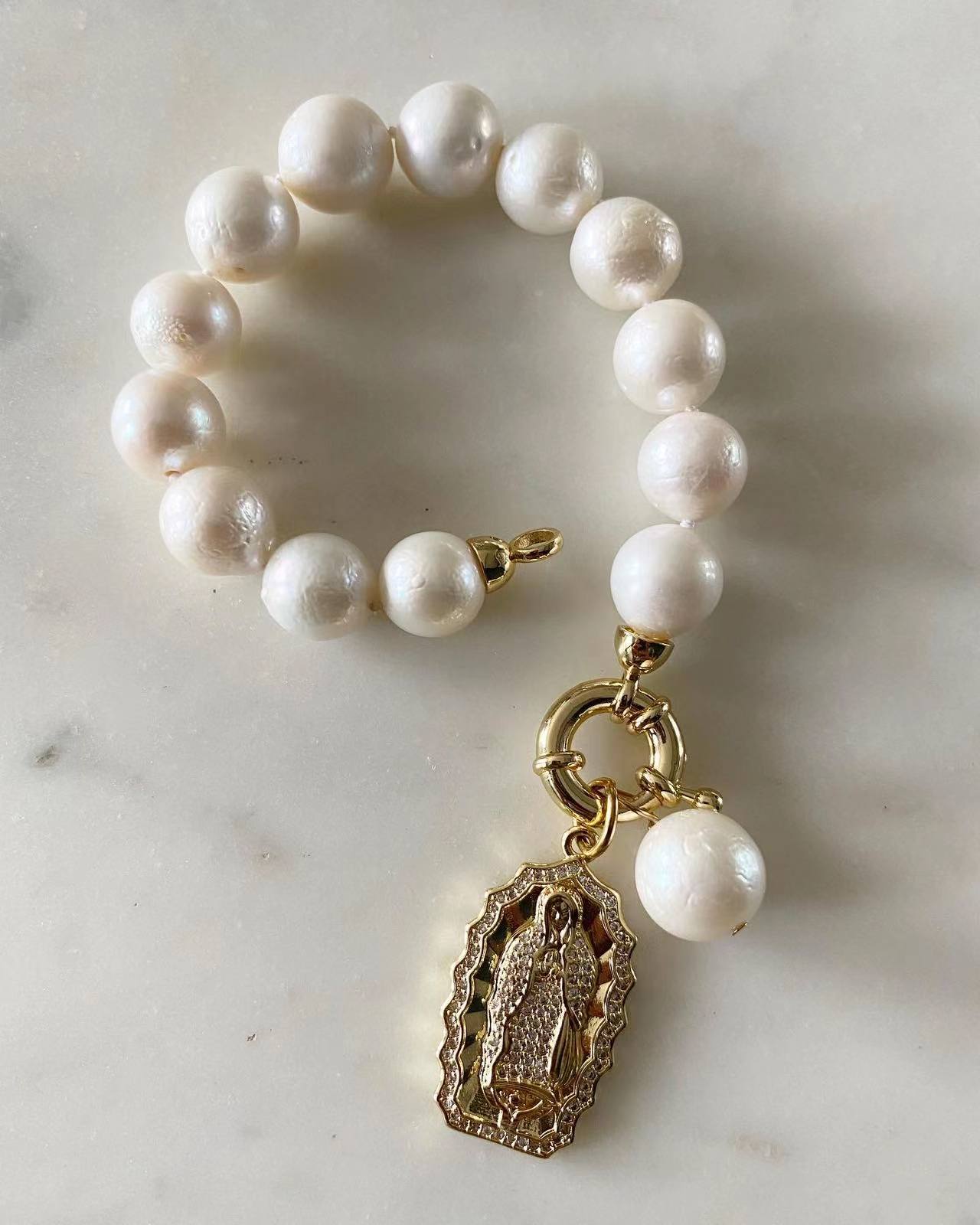Guadalupe Baroque Pearl Bracelet