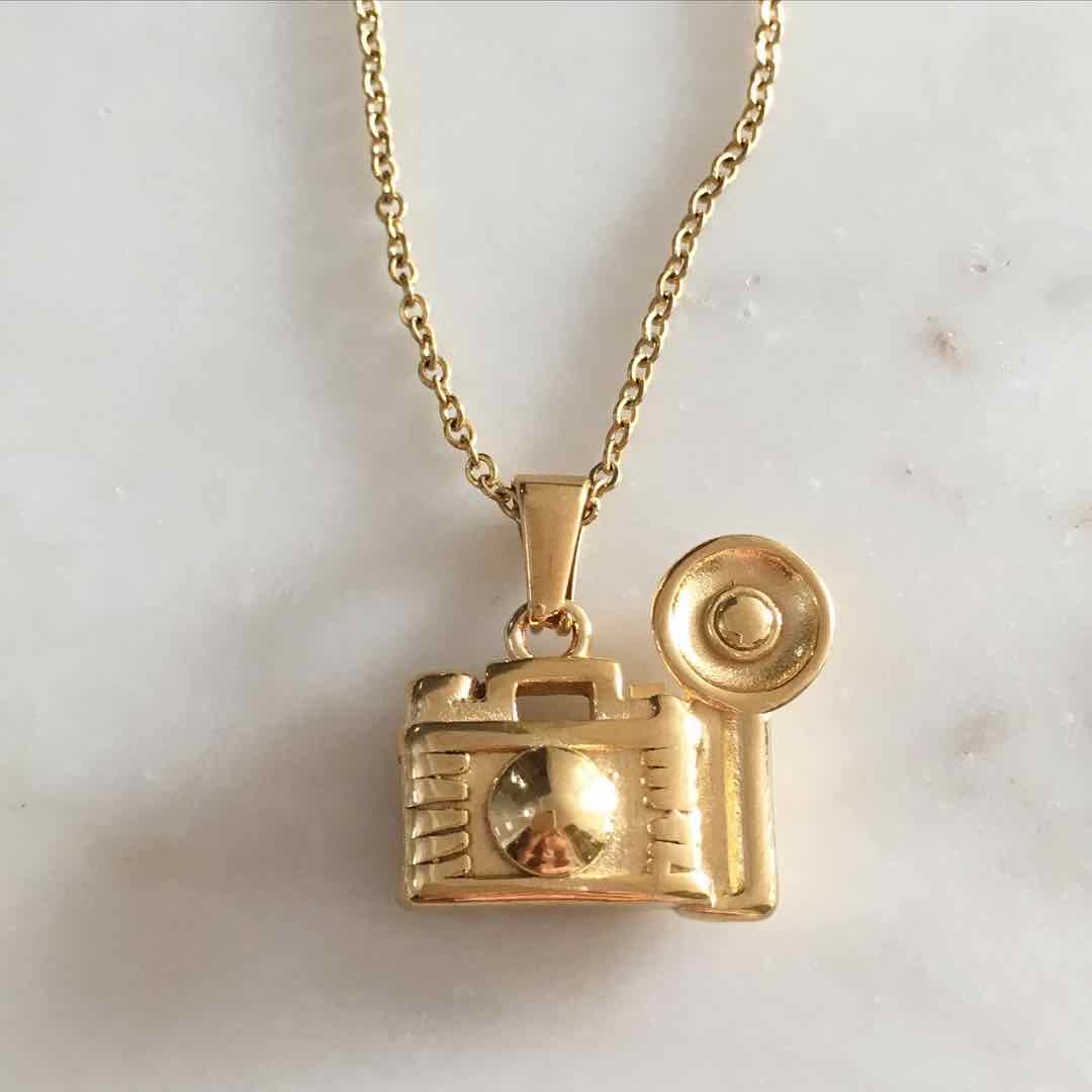 Camera necklace