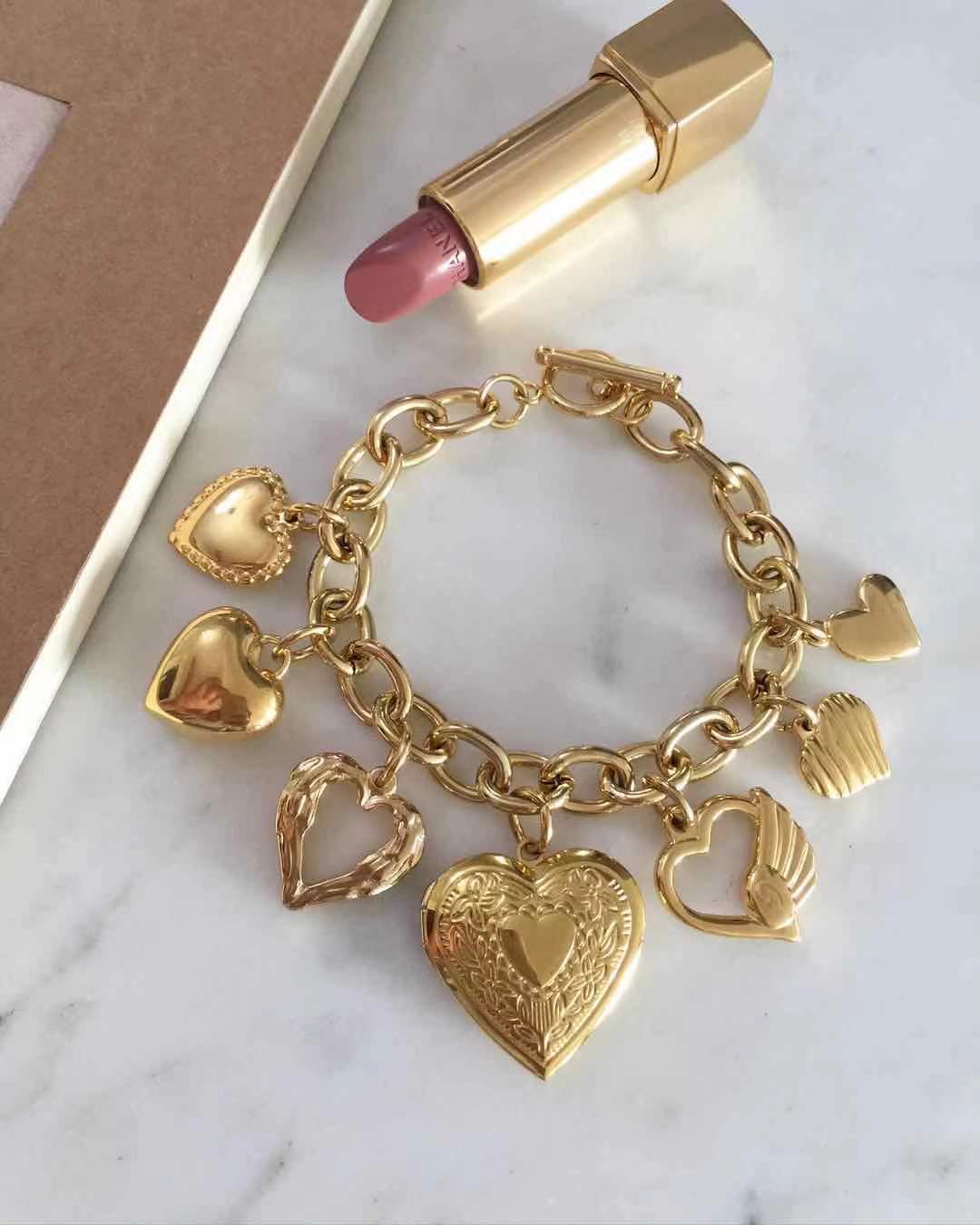 Forever in my Heart Charm Bracelet