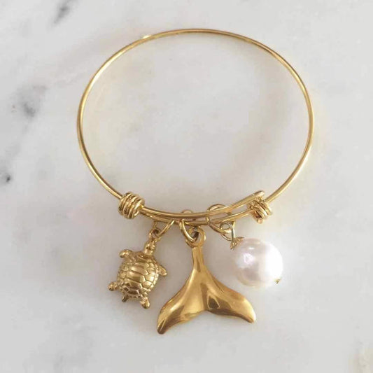Under The Sea Charm Bangle