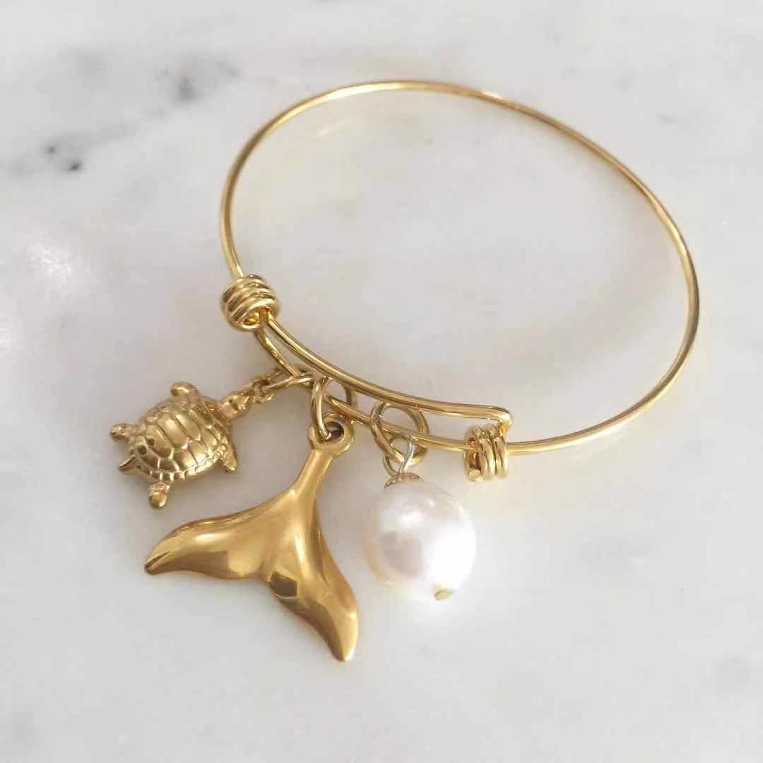 Under The Sea Charm Bangle