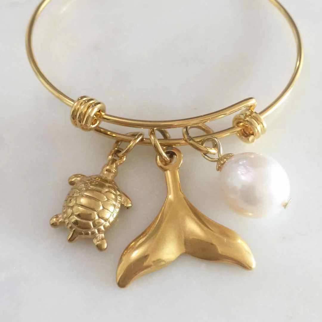 Under The Sea Charm Bangle