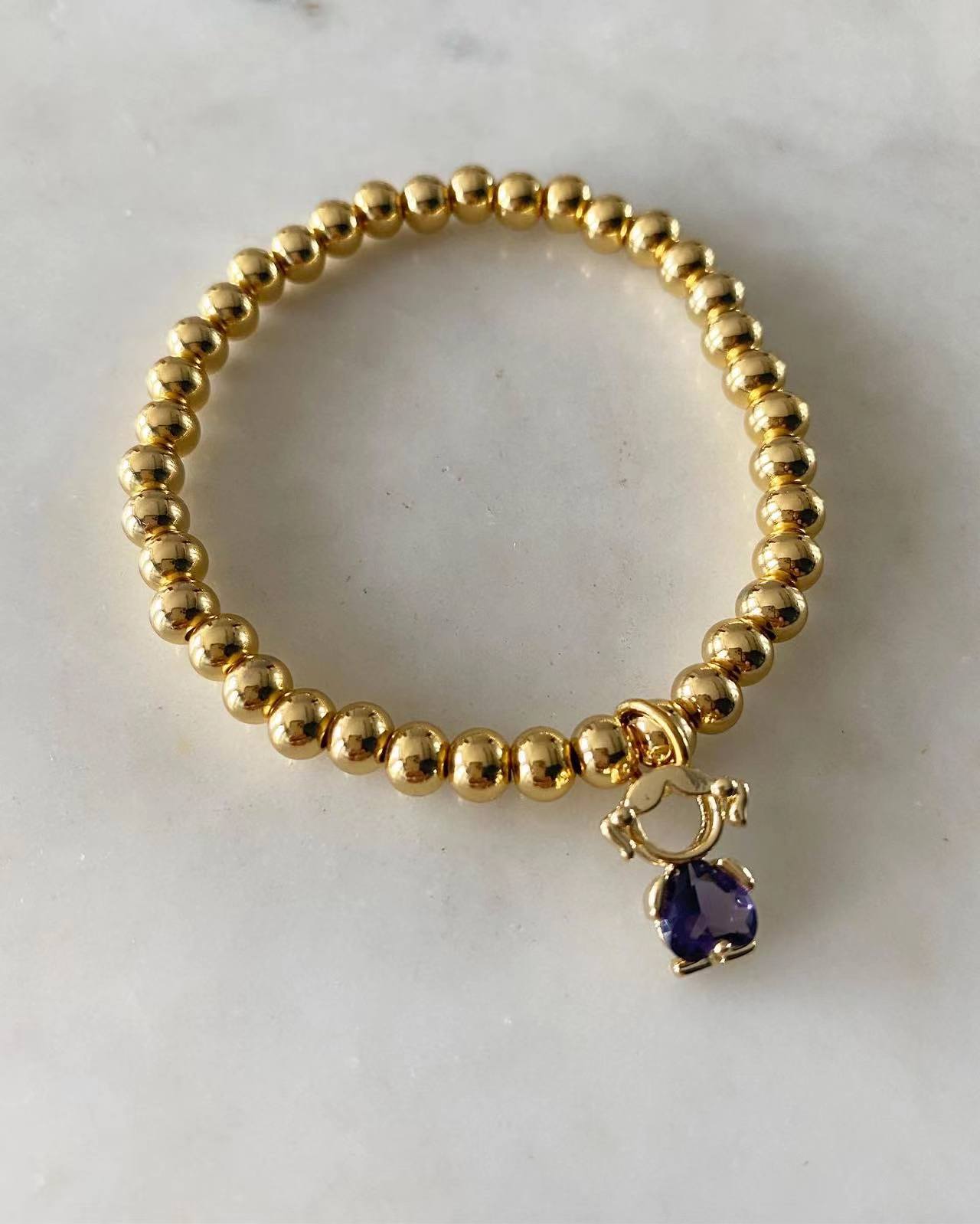 Amethyst Girl Bracelet