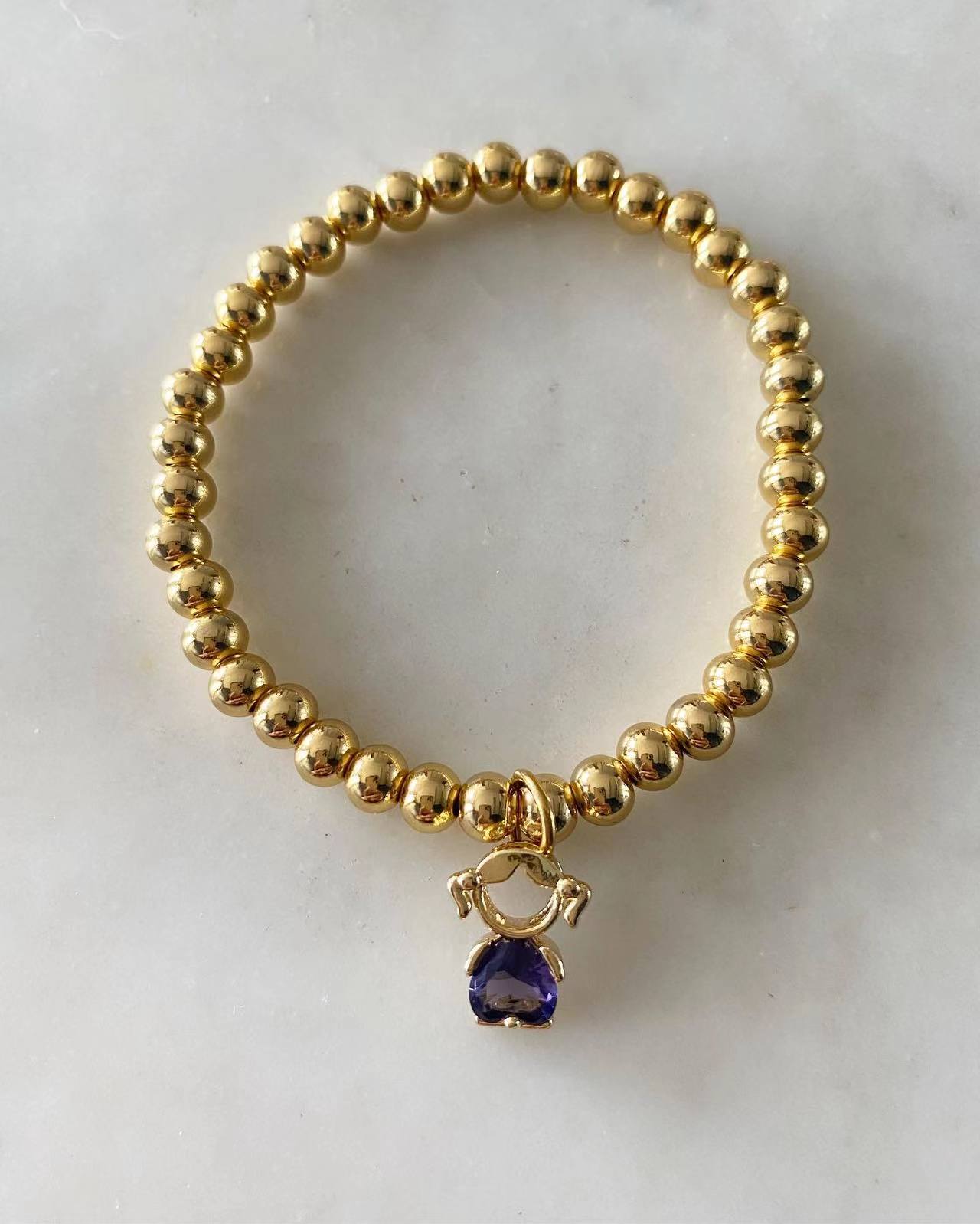Amethyst Girl Bracelet
