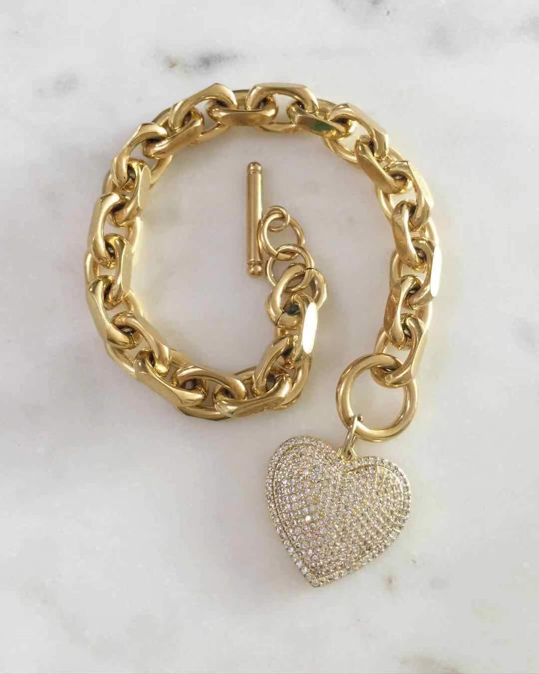 Lovestruck Chain Link Bracelet