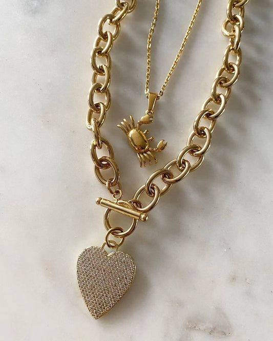 Sea Crab and Heart Duo