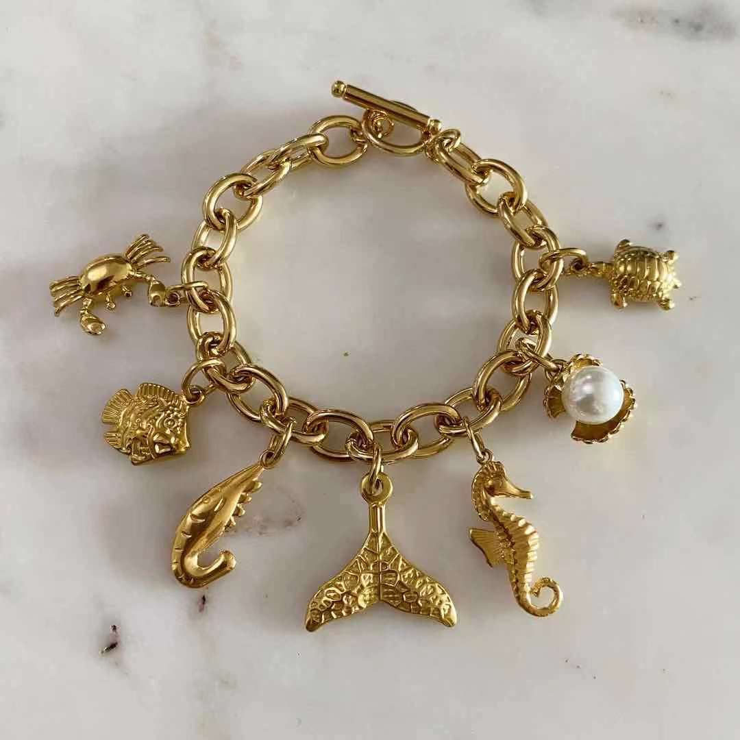 Sealife Charm Bracelet