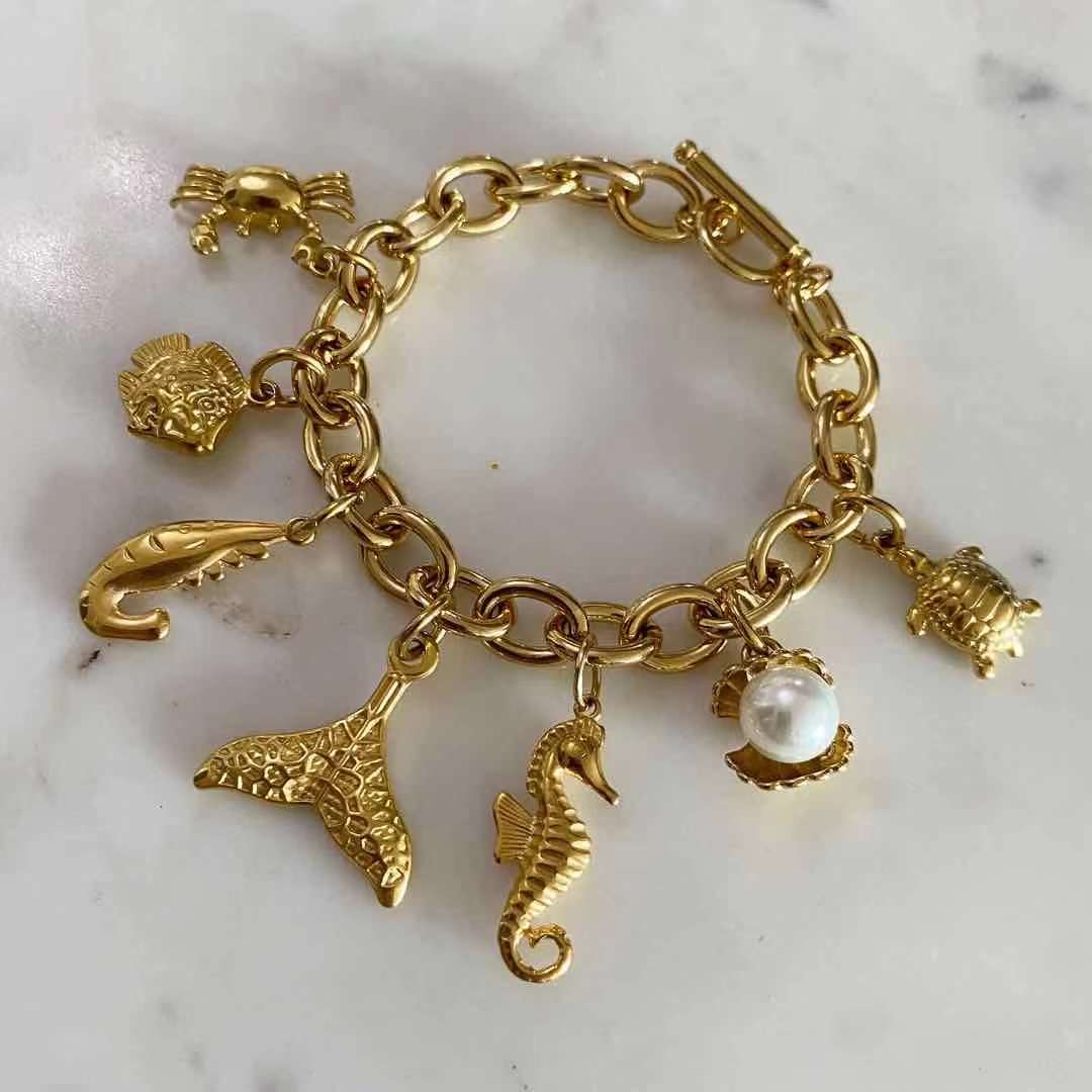 Sealife Charm Bracelet