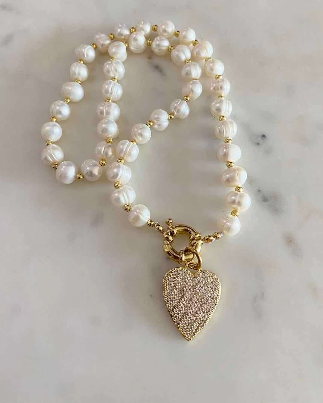 Amore Freshwater Pearl Necklace