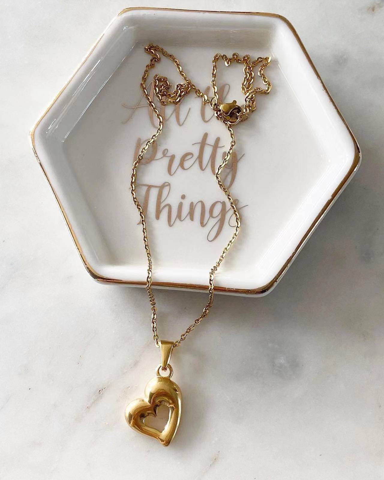 Fiona Heart Necklace