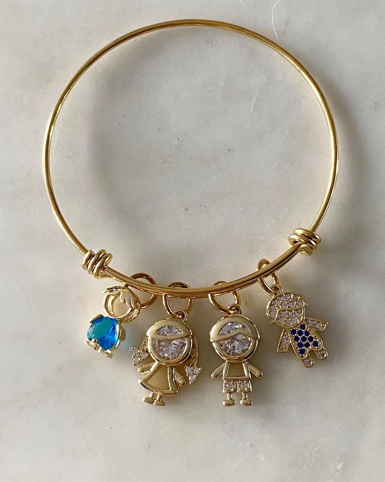 Fam-tastic Four Bangle