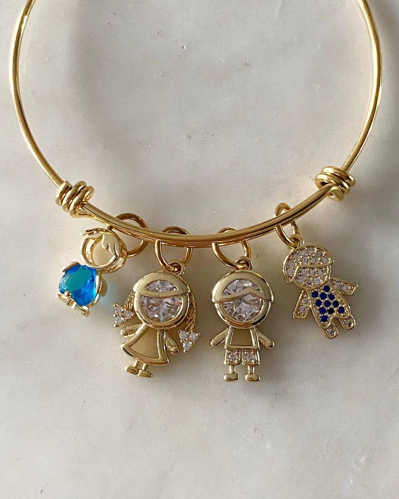 Fam-tastic Four Bangle