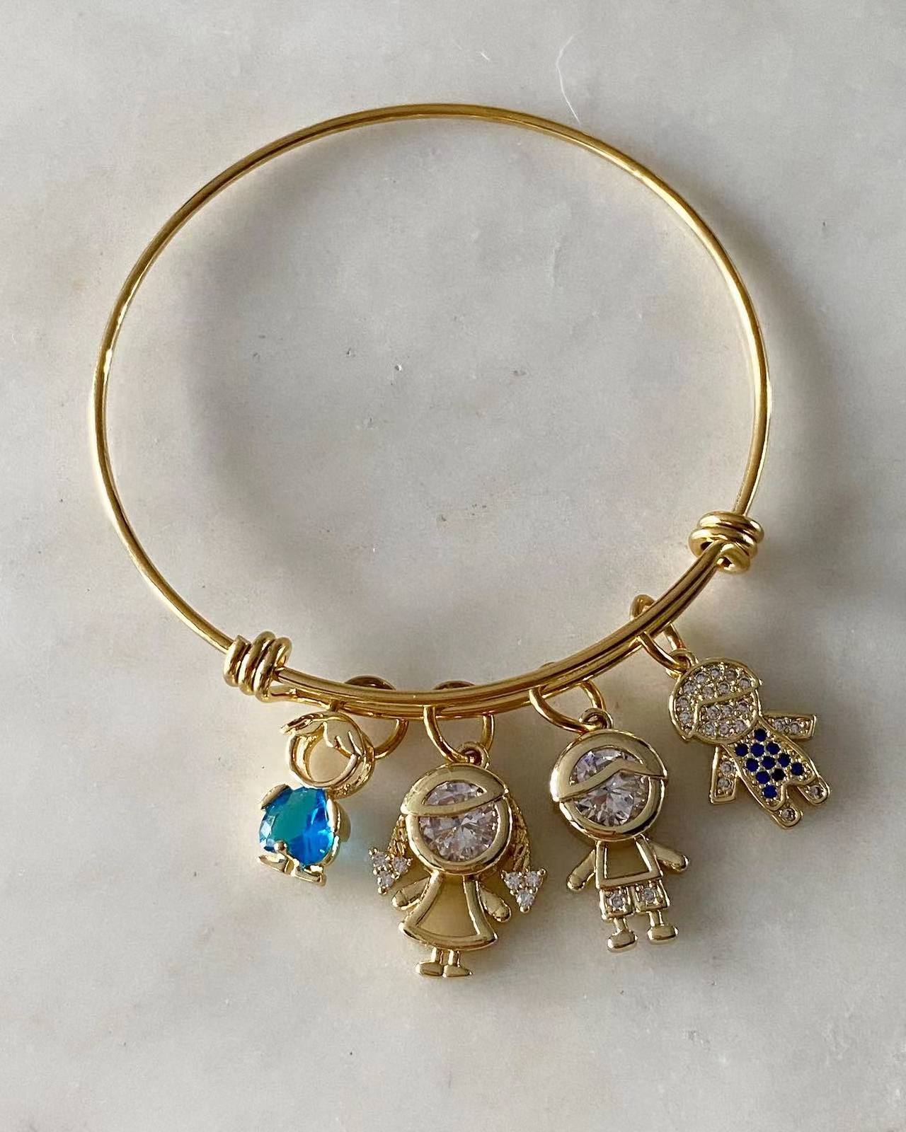 Fam-tastic Four Bangle