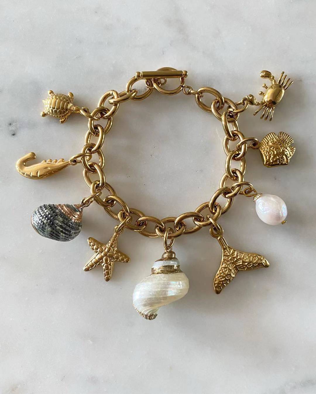 Seashore Charm Bracelet