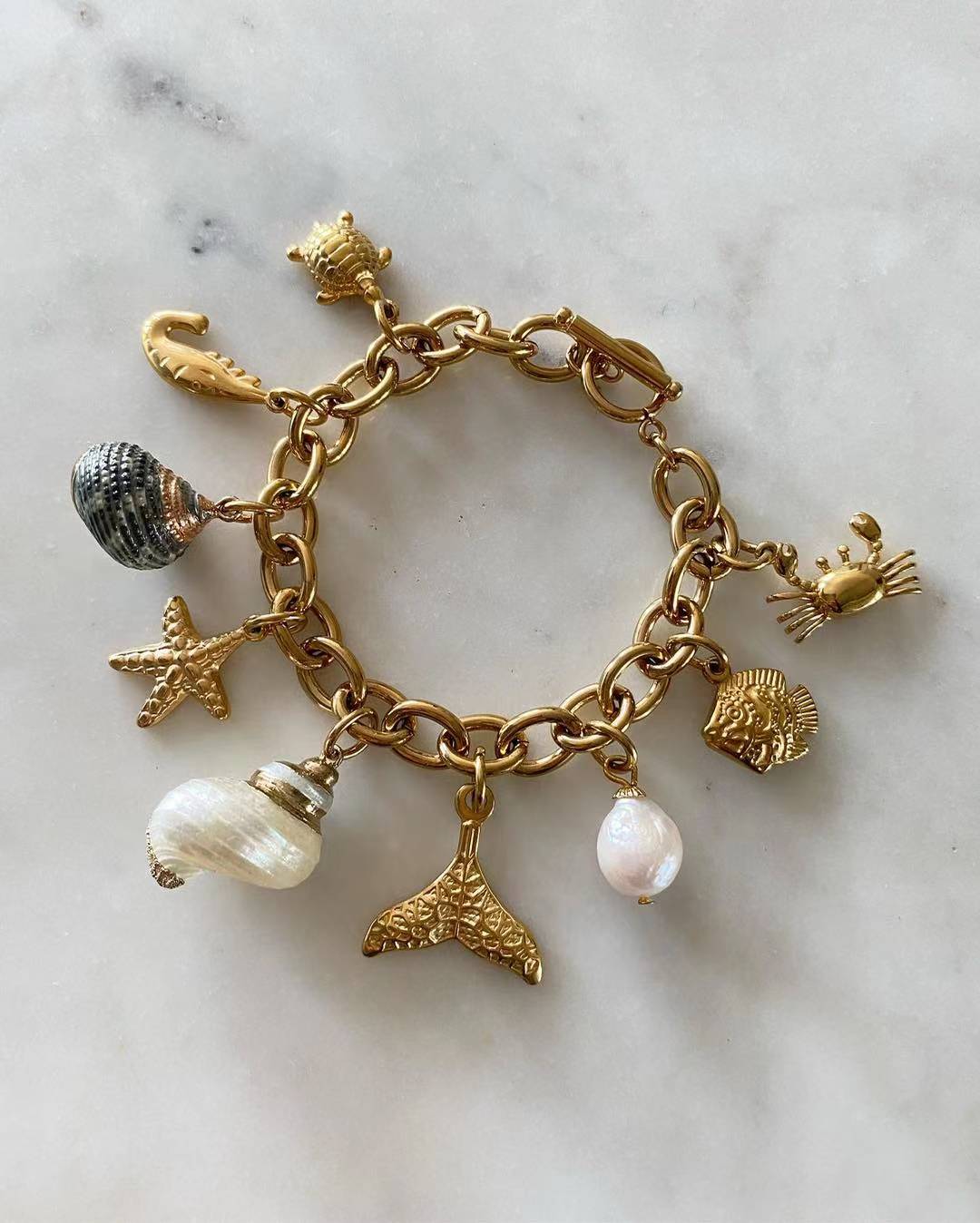 Seashore Charm Bracelet