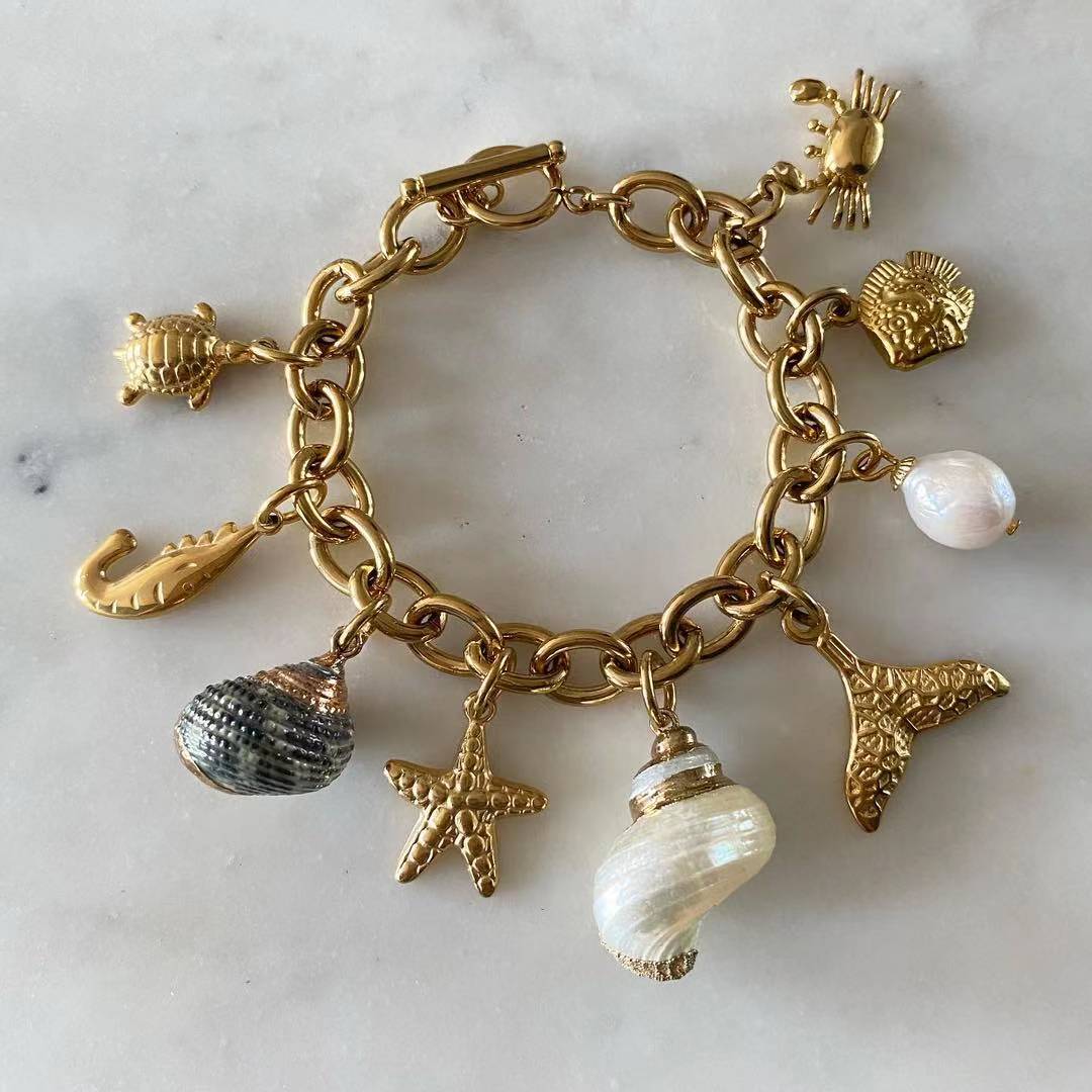 Seashore Charm Bracelet