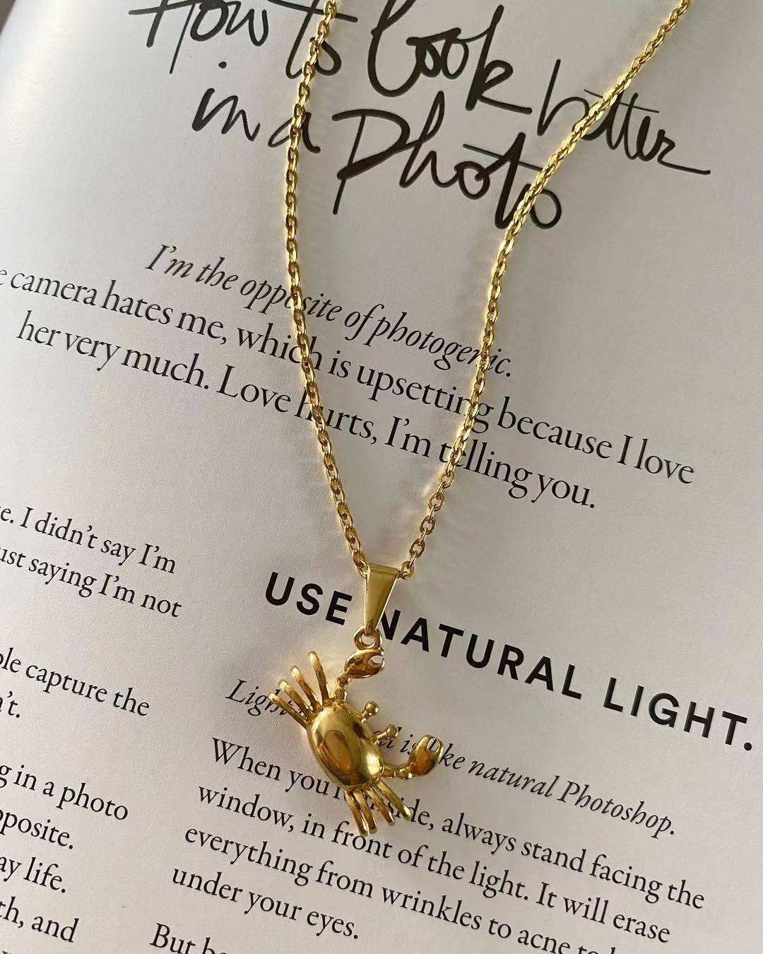 Crab Necklace