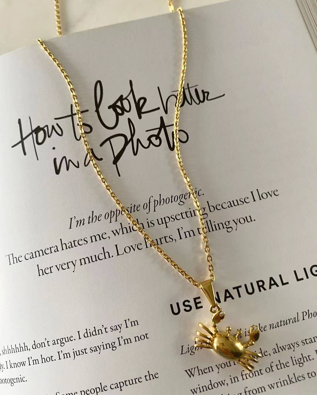 Crab Necklace