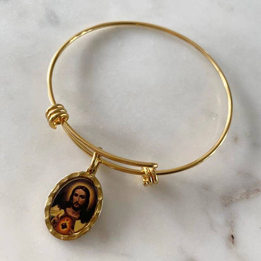 Sacred Heart of Jesus Bangle