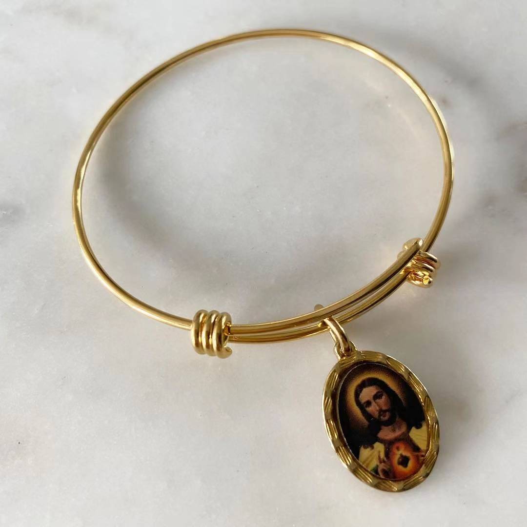 Sacred Heart of Jesus Bangle