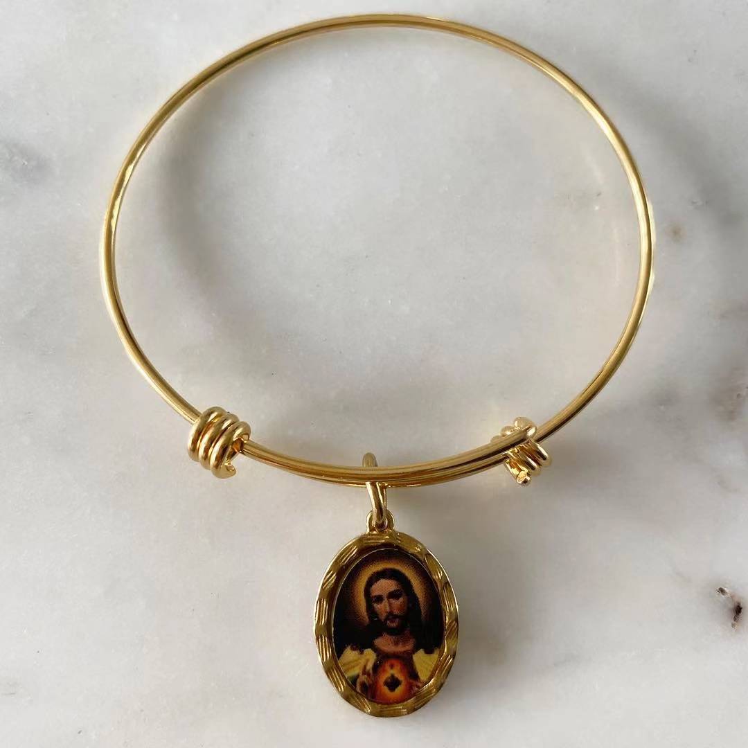 Sacred Heart of Jesus Bangle