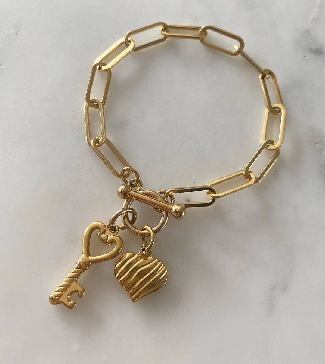 Key to My Heart Bracelet