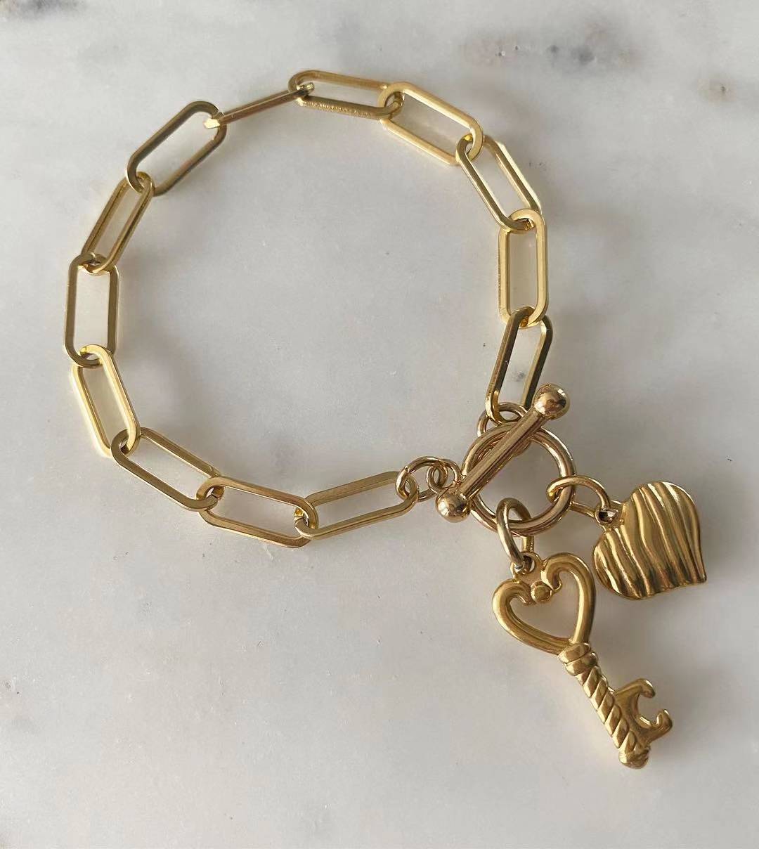 Key to My Heart Bracelet