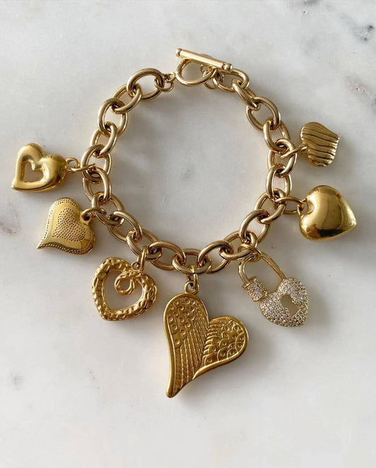 Haven Heart Charm Bracelet