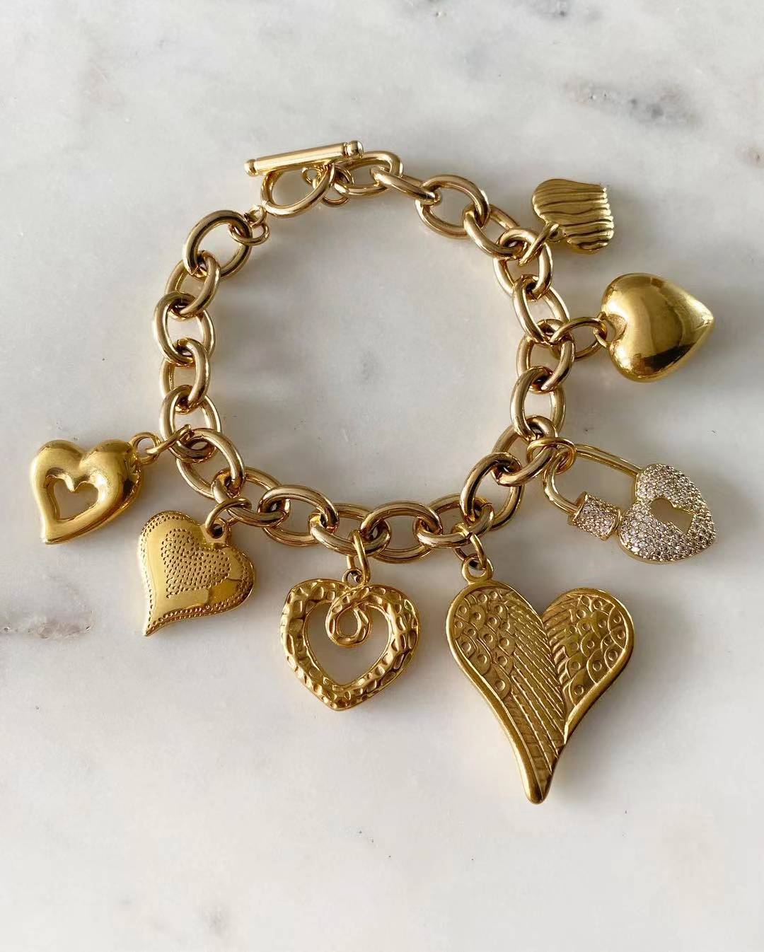 Haven Heart Charm Bracelet