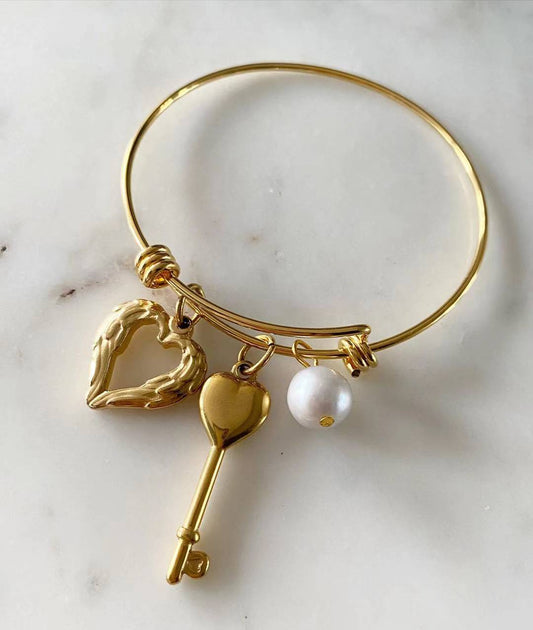 Unlock Your Heart Bangle