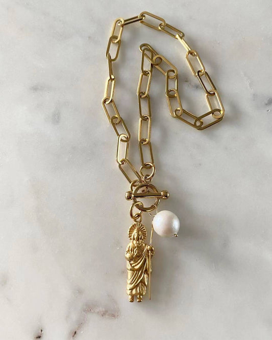 St. Jude Chain-link Necklace