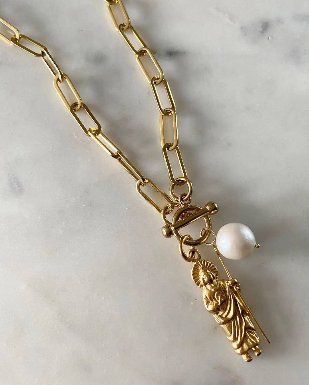 St. Jude Chain-link Necklace