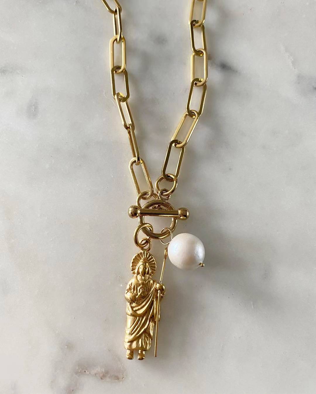 St. Jude Chain-link Necklace