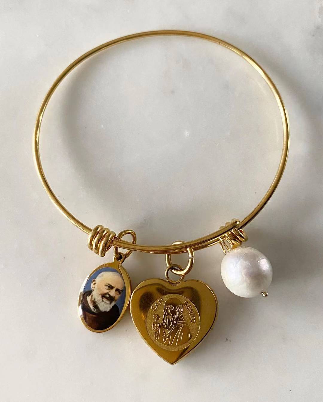 Padre Pio • St. Benedict Faith Bangle