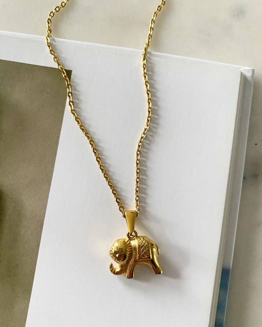 Baby Elephant Necklace