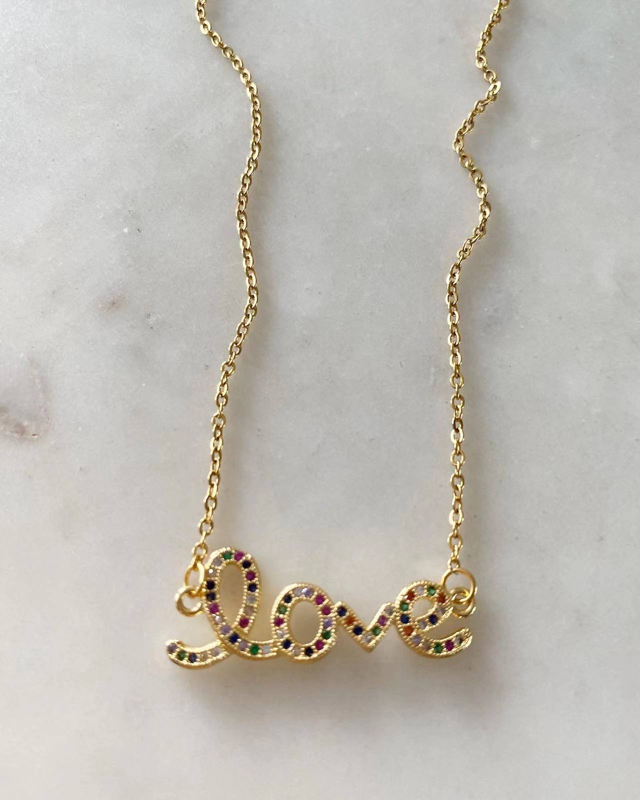 L O V E Necklace