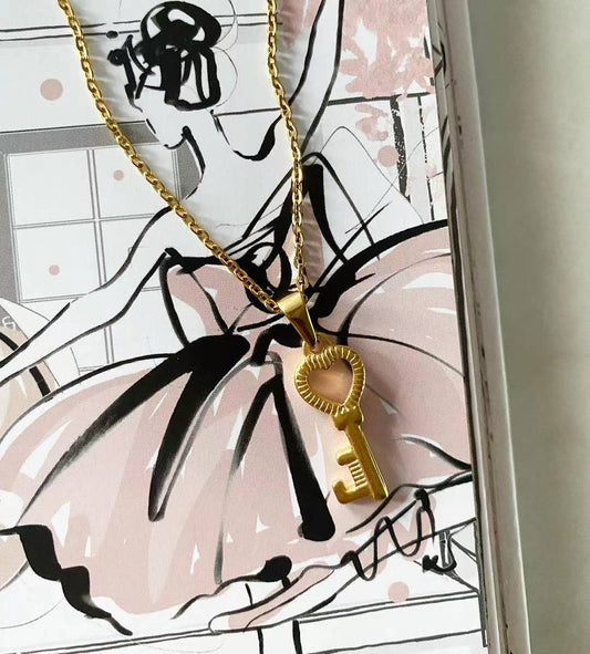 Key to Happiness Necklace