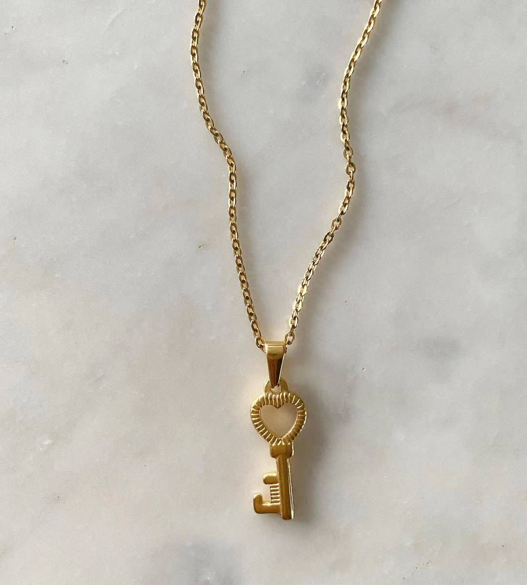 Key to Happiness Necklace