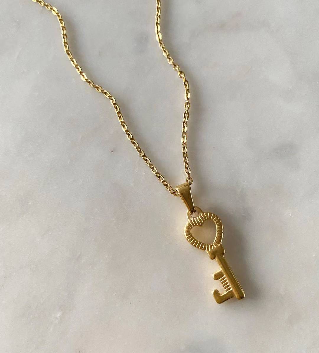 Key to Happiness Necklace