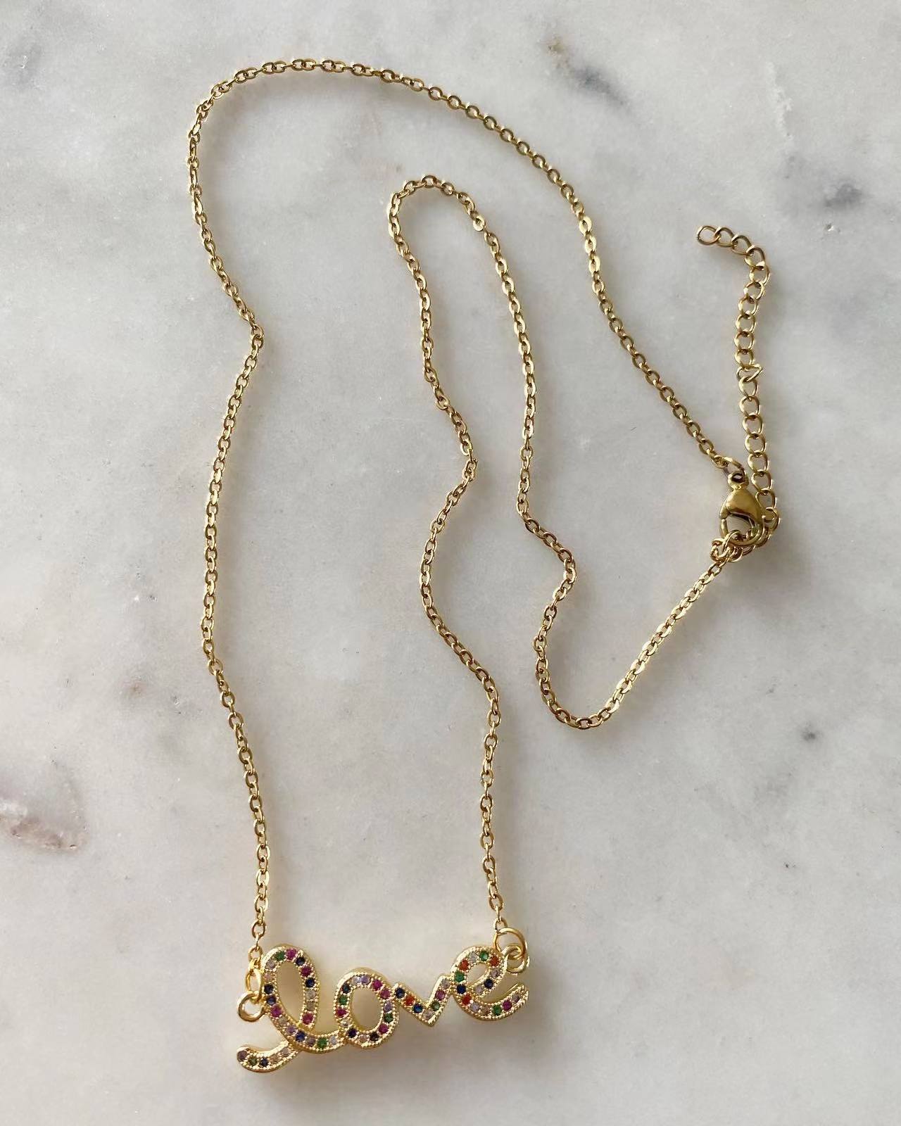 L O V E Necklace