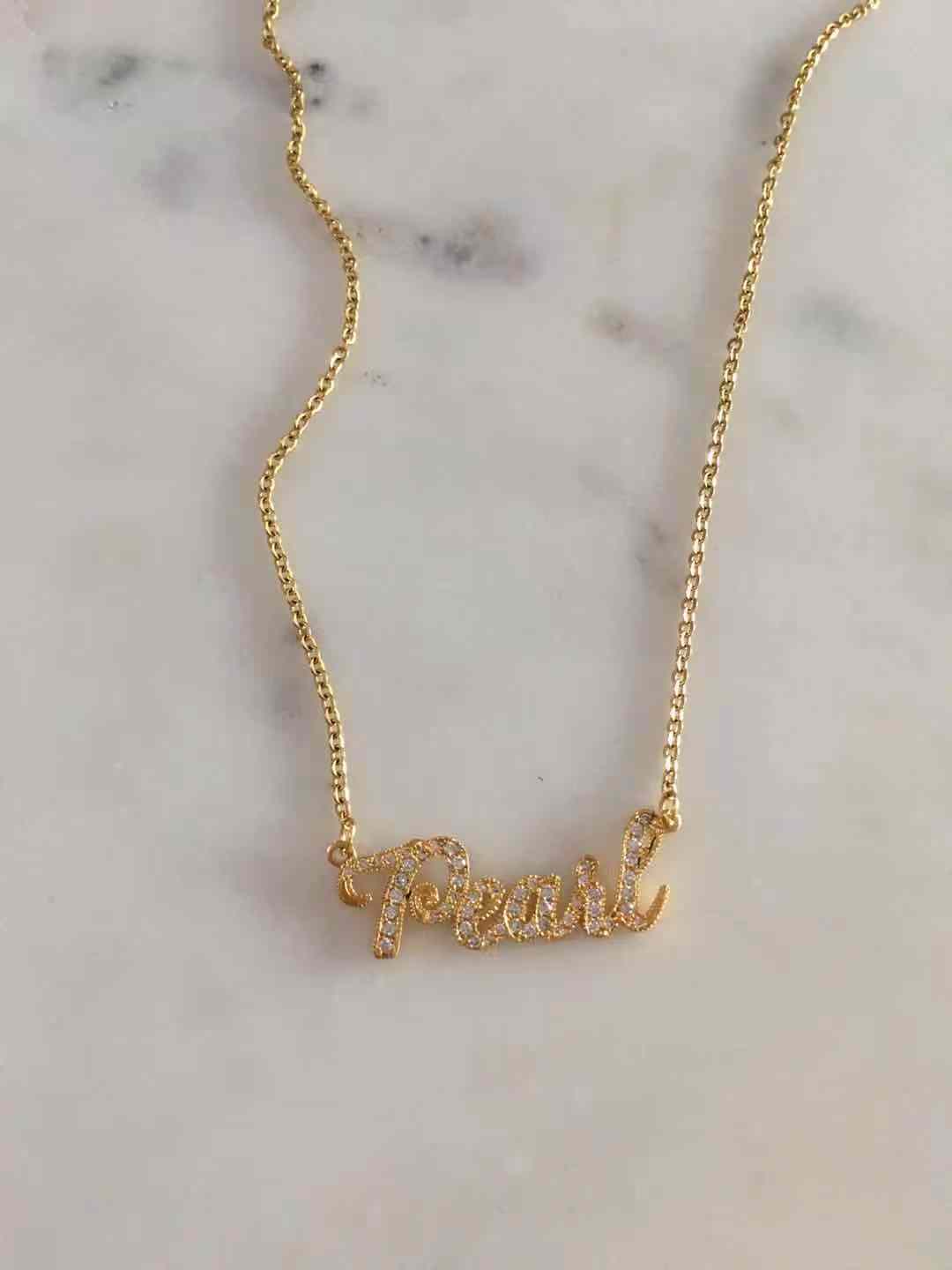 Personalized Necklace Pendant