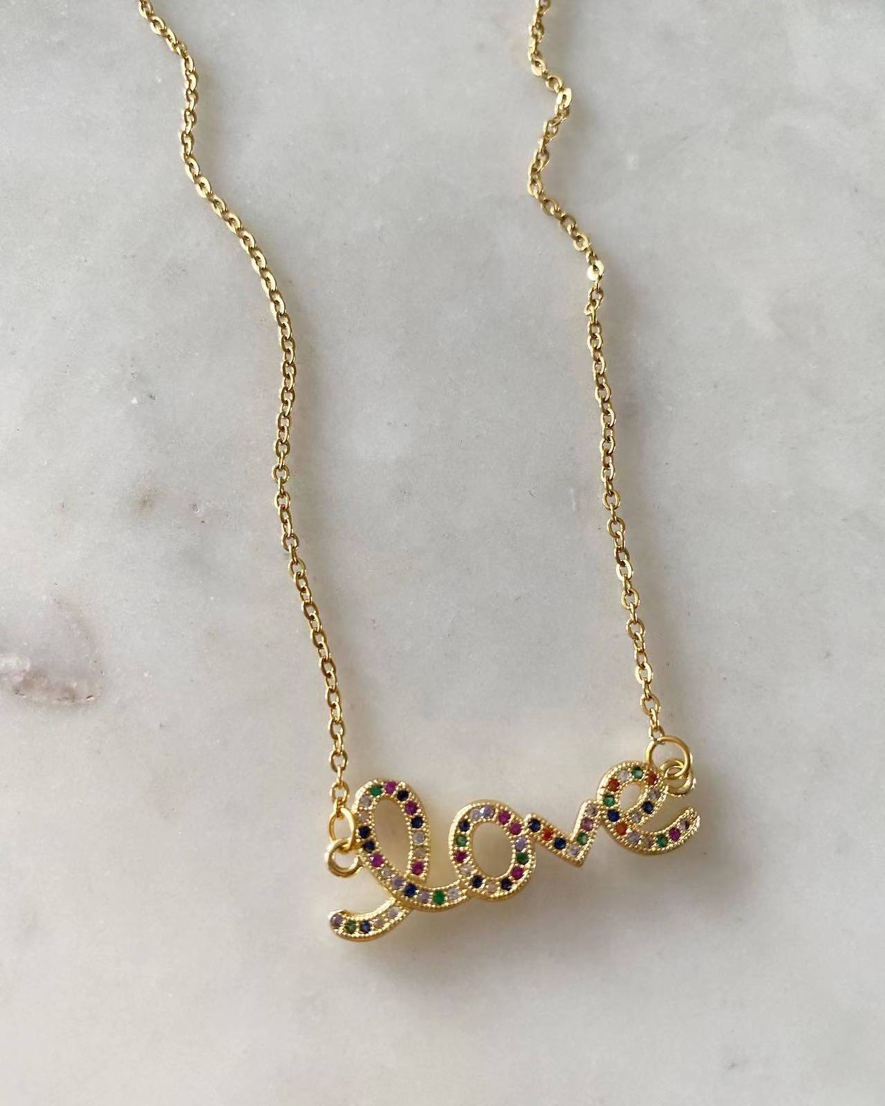 L O V E Necklace