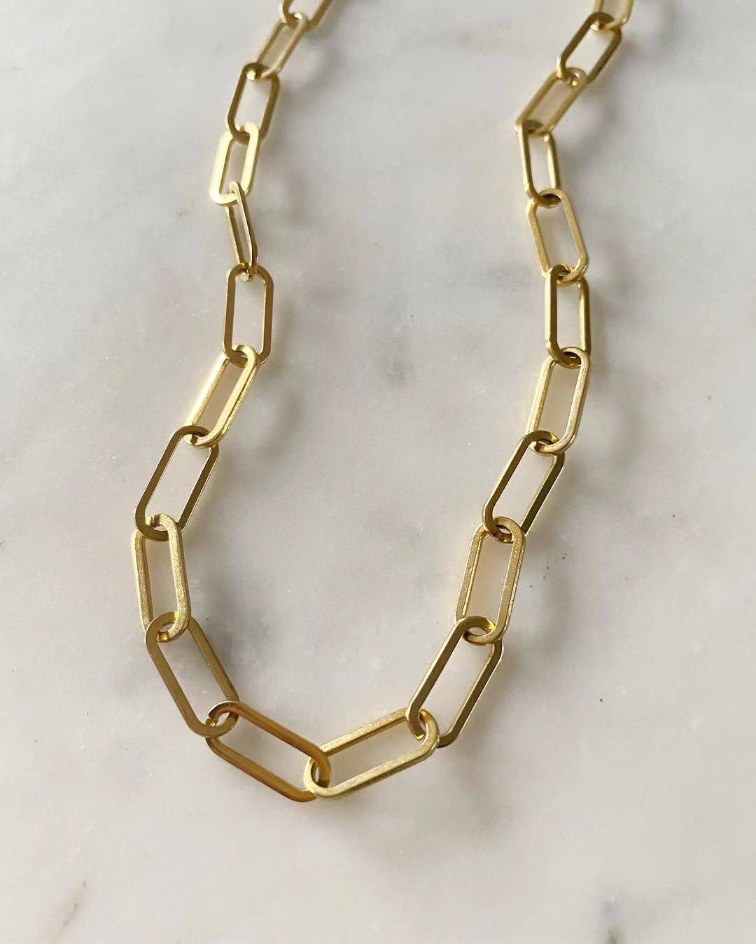 Shiloh Chain Necklace with Toggle Lock