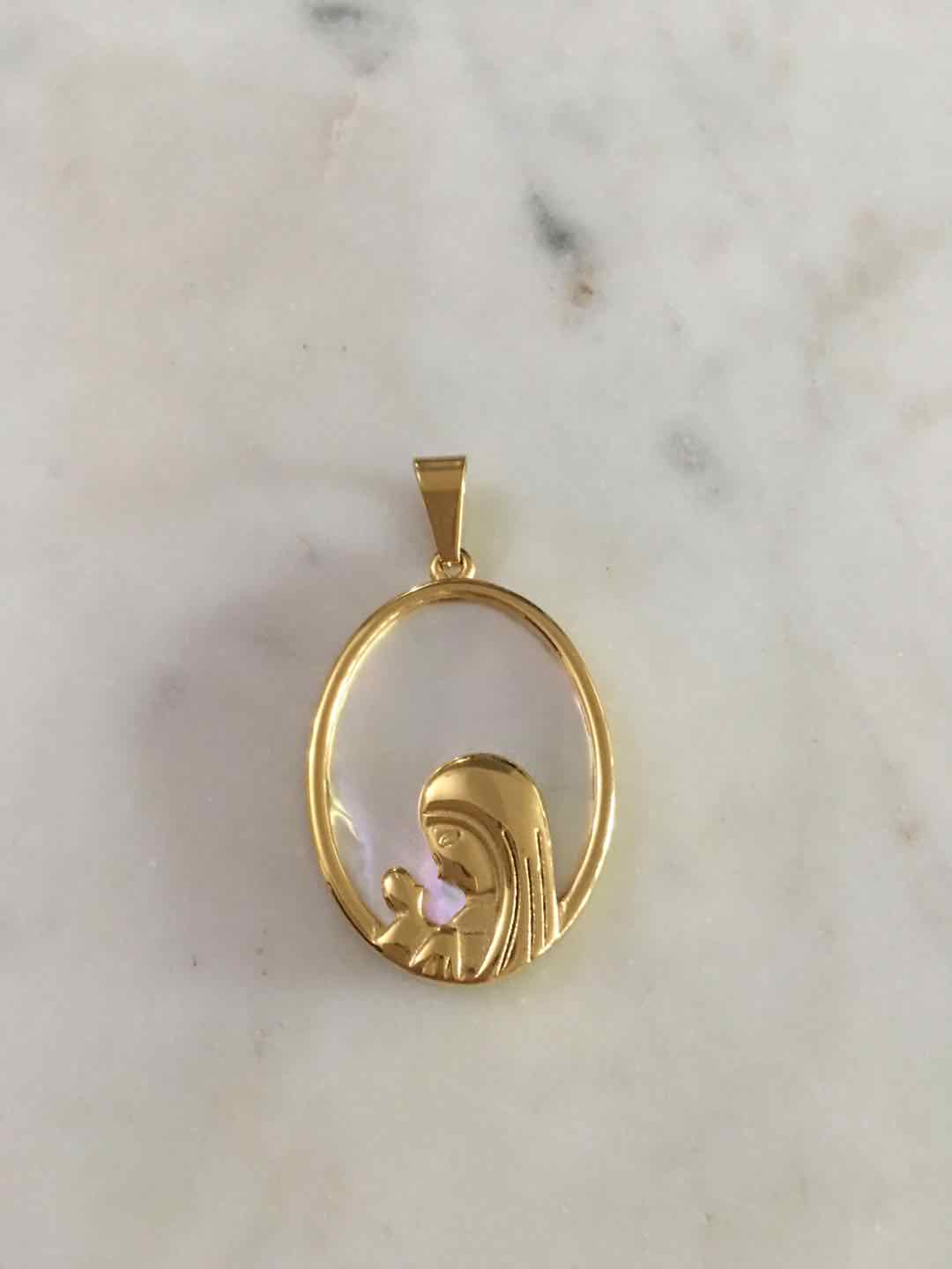 Our Lady of Lourdes Pendant