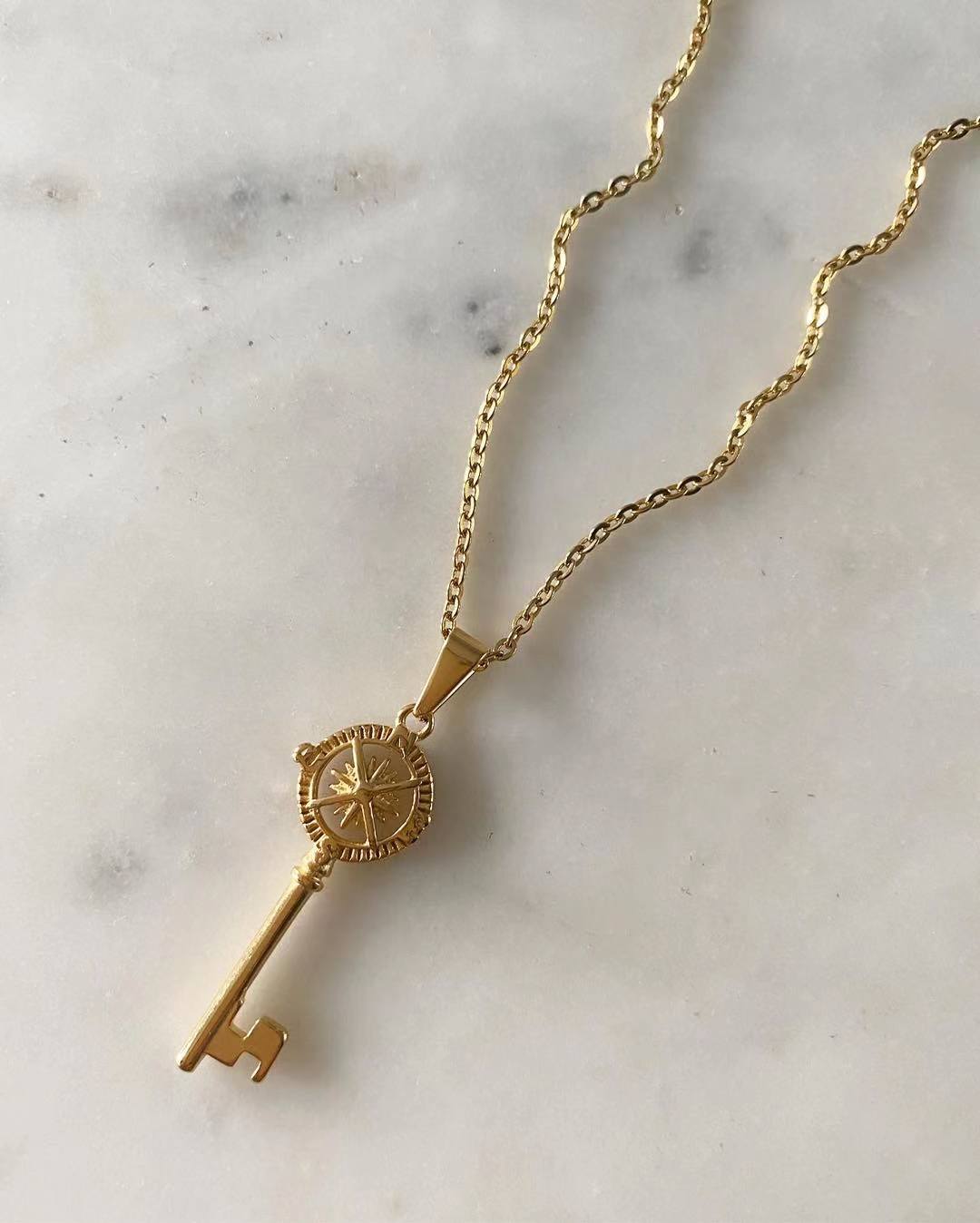 Nautical Key Necklace